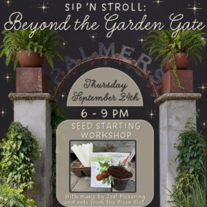 Seed Starting Workshop - Beyond the Garden Gate