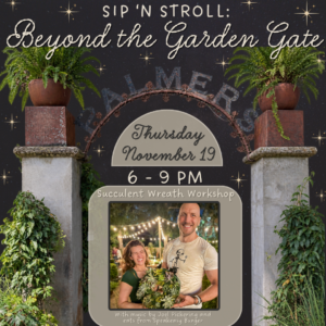 Succulent Wreath Workshop 2026